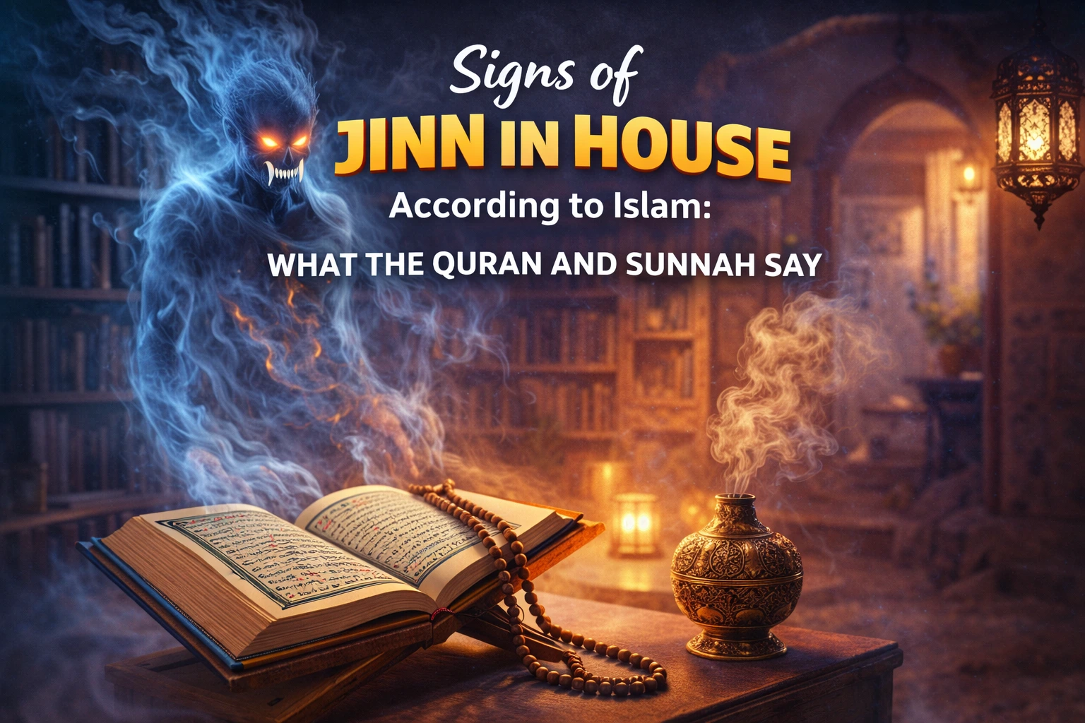 signs of jinn in house
