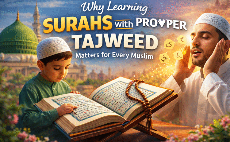 Why Learning Surahs with Proper Tajweed Matters for Every Muslim