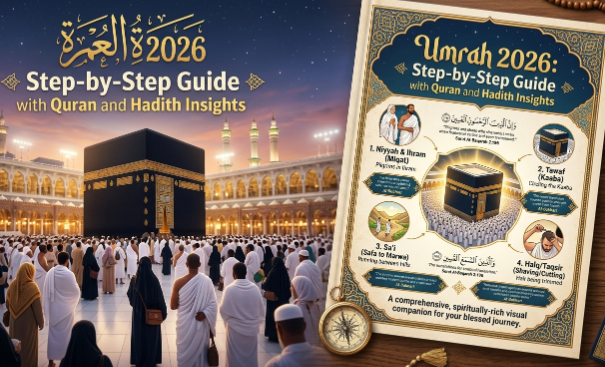  Umrah 2026: Step-by-Step Guide with Quran and Hadith Insights