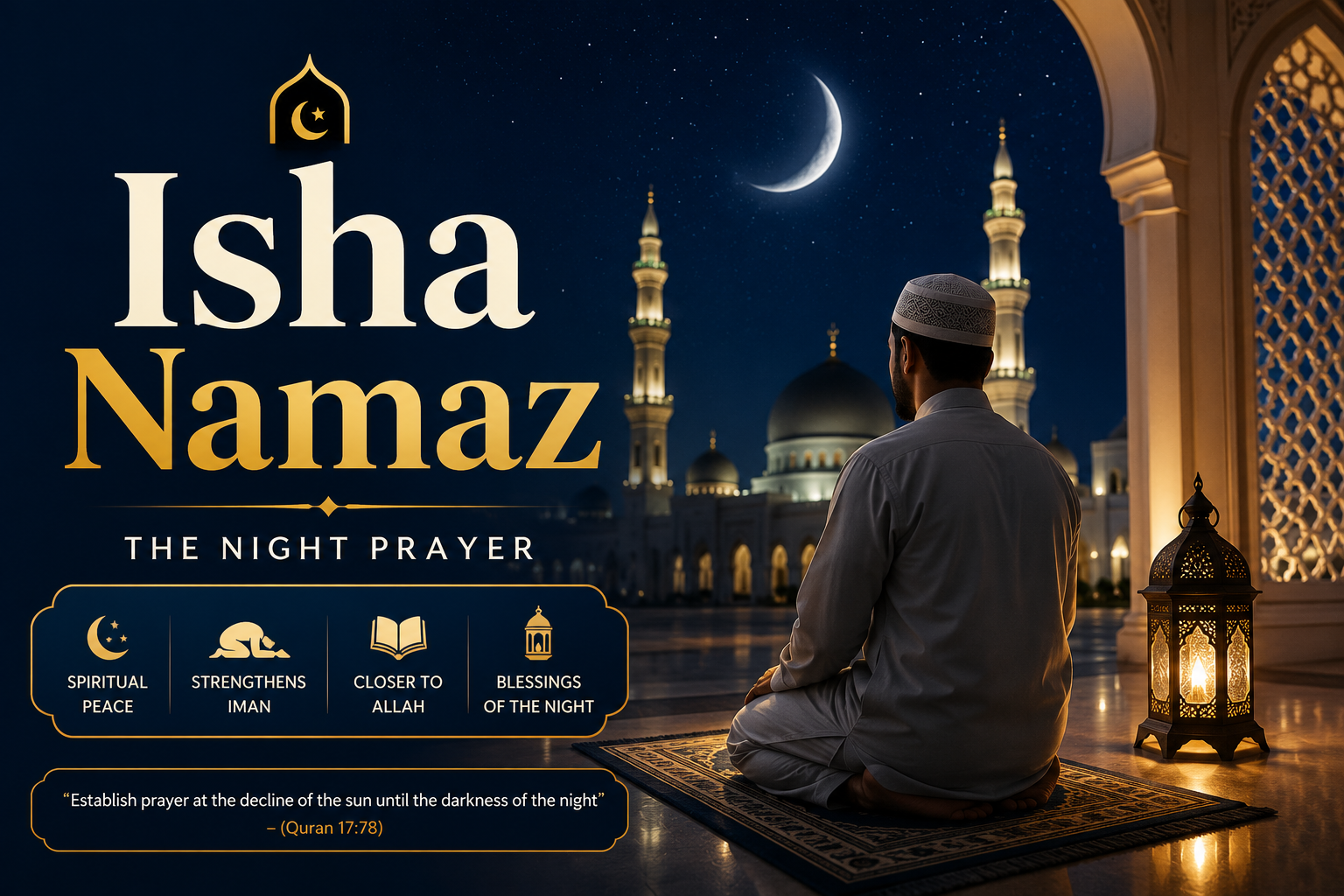 Rakats in Isha Namaz