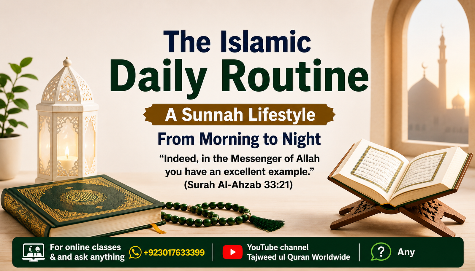 Islamic Daily Routine: A Sunnah Lifestyle from Morning to Night