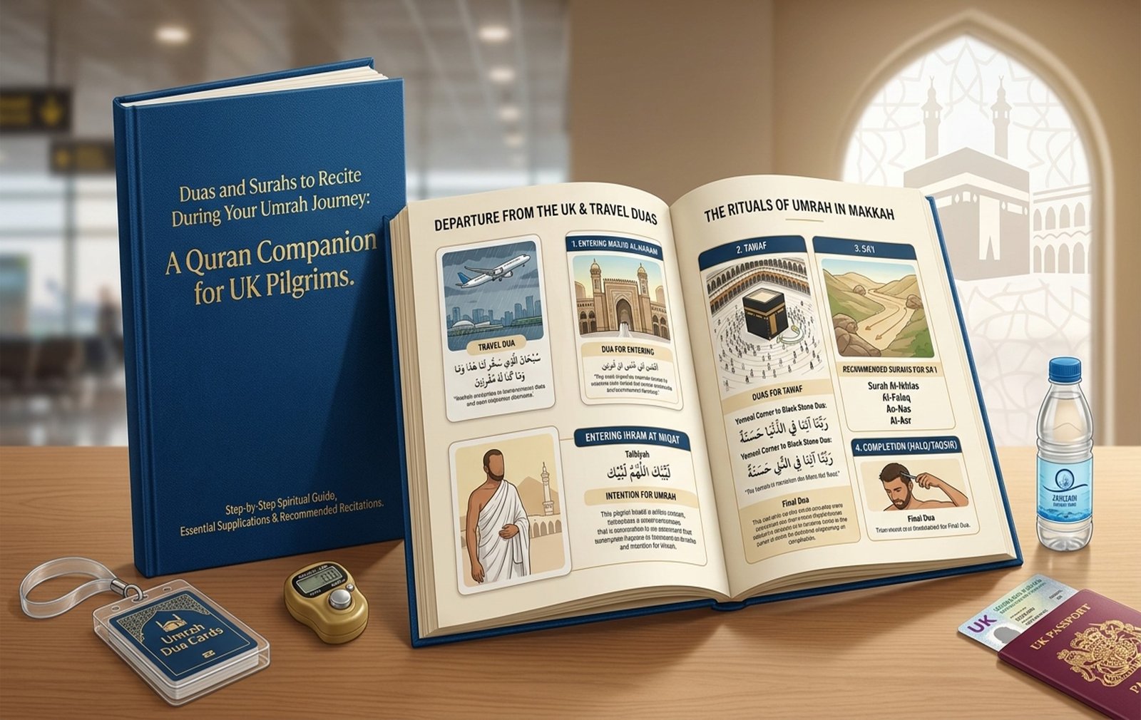 Duas and Surahs to Recite During Your Umrah Journey: A Quran Companion for UK Pilgrims