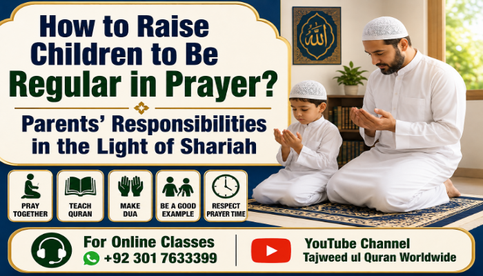  How to Raise Children to Be Regular in Prayer? Parents’ Responsibilities in the Light of Shariah