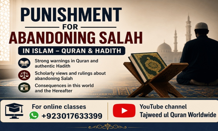  The Punishment of One Who Abandons Salah in This World and the Hereafter – In Light of Quran and Hadith