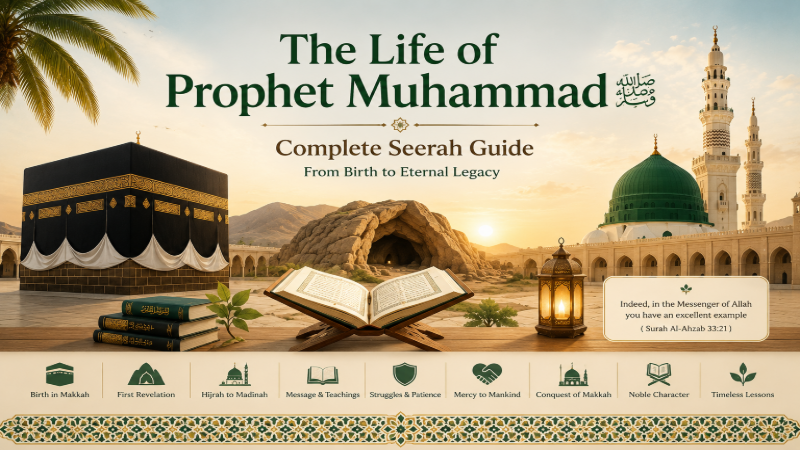 Life of Prophet Muhammad ﷺ Complete Seerah Guide