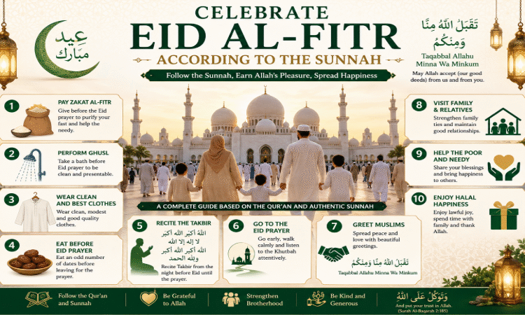  How to Celebrate Eid al-Fitr According to the Sunnah: Complete Guide