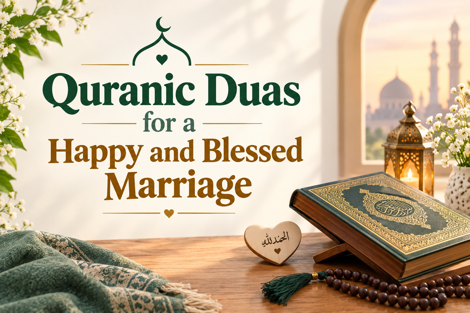 quranic duas for happy blessed marriage